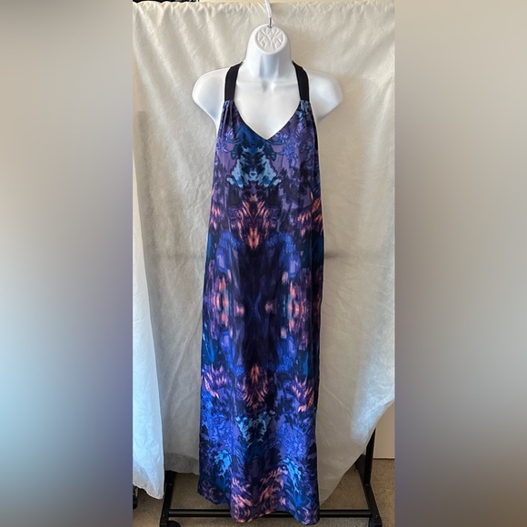 charcoal satin dress